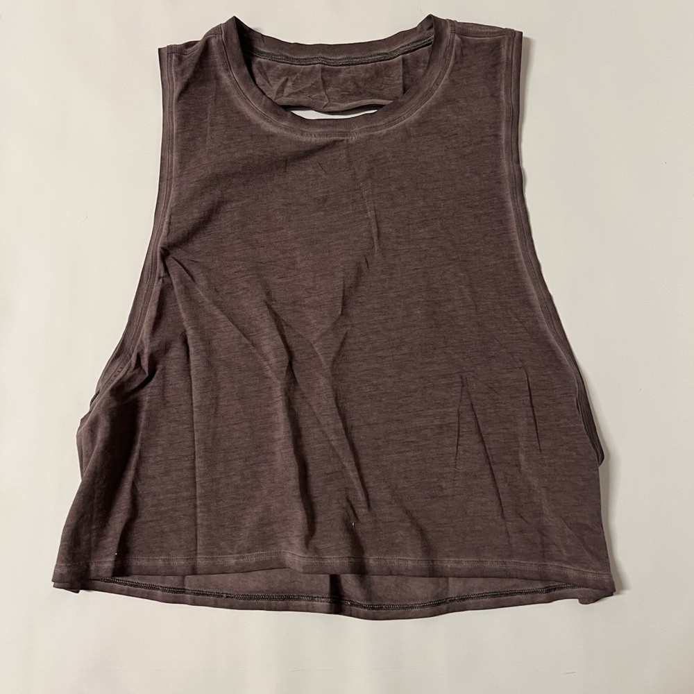 Purple Lululemon Muscle Tee Size 8